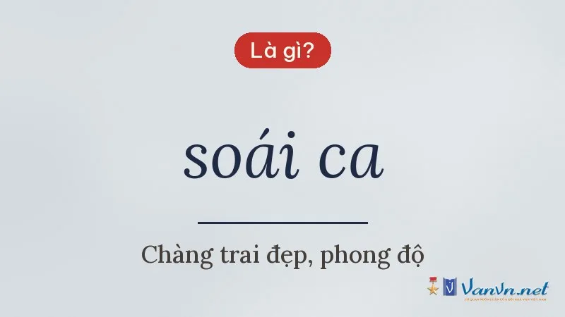 soái ca là gì