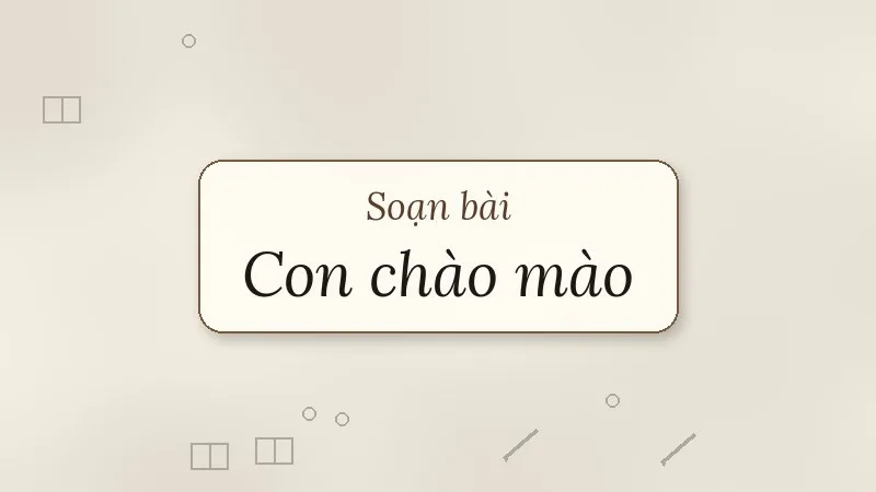 soạn bài con chào mào