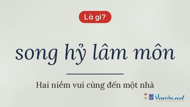 song hỷ lâm môn là gì