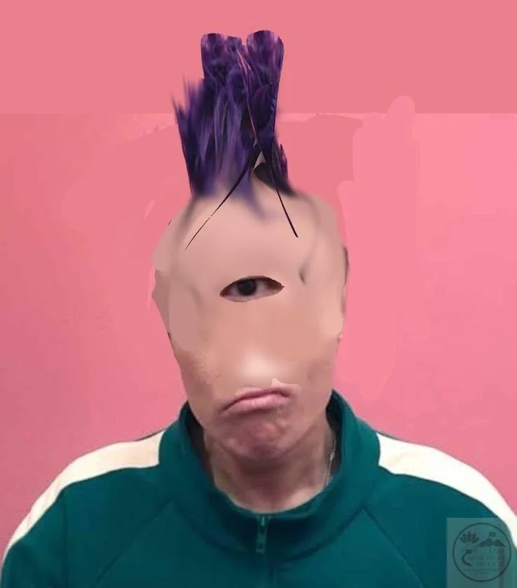 thanos squid game meme