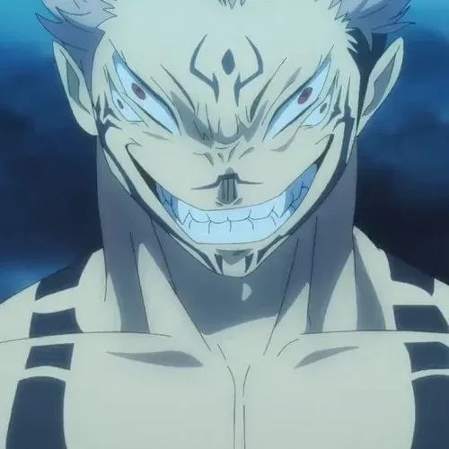 sukuna smile meme
