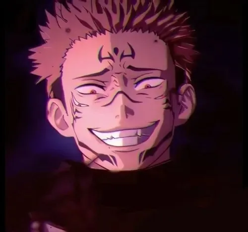 sukuna smile meme