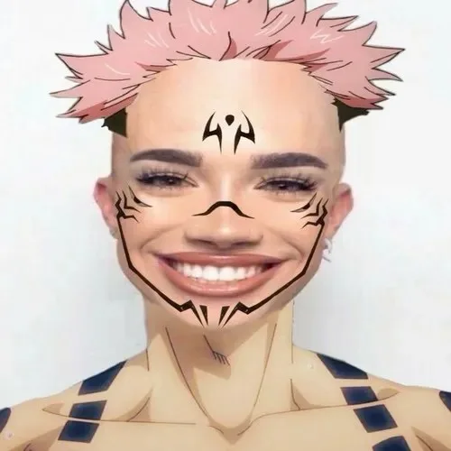 sukuna meme face