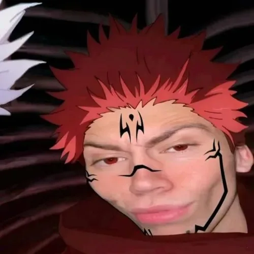 sukuna meme face