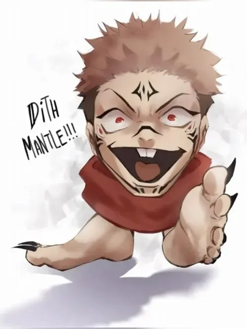 sukuna smile meme