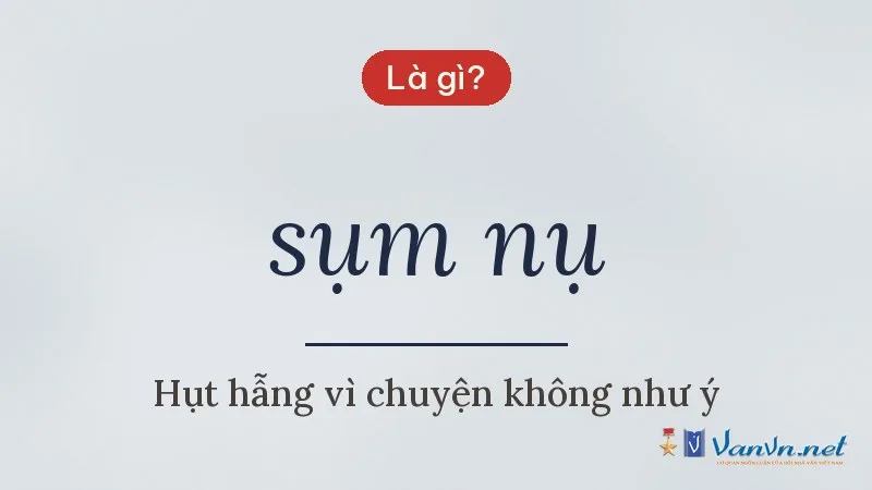 sụm nụ là gì