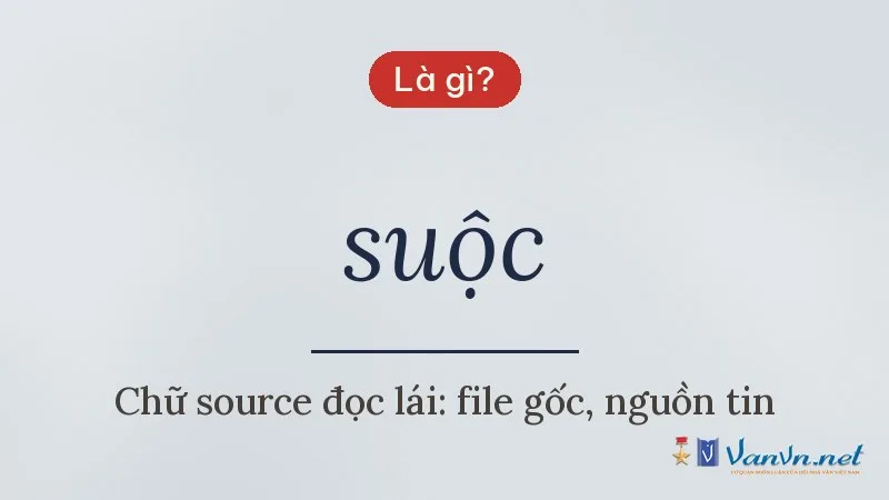 suộc là gì