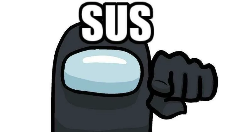 sus meme among us