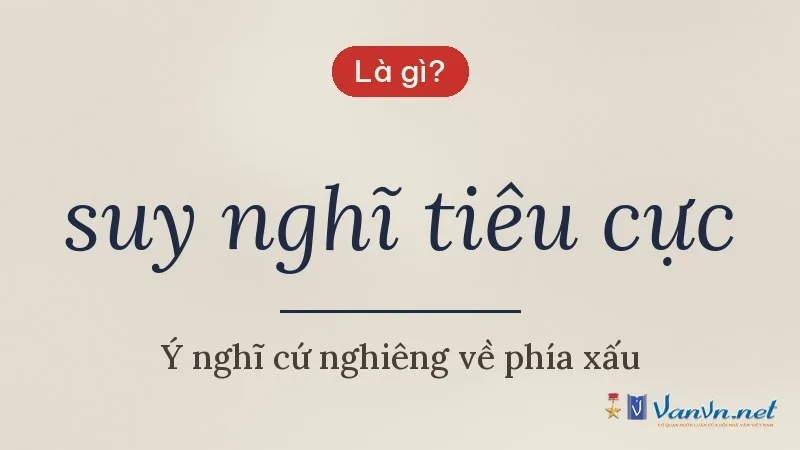 suy nghĩ tiêu cực là gì