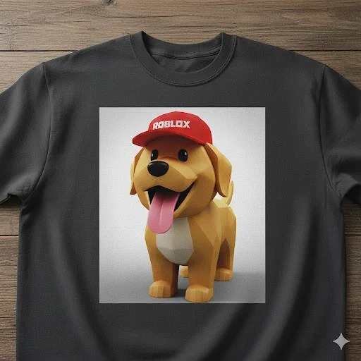 t-shirt roblox meme dog