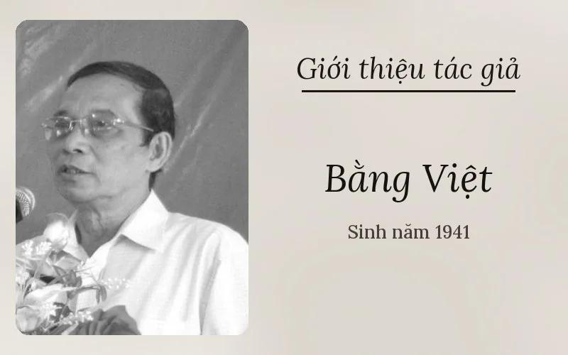 Tác giả Bằng Việt