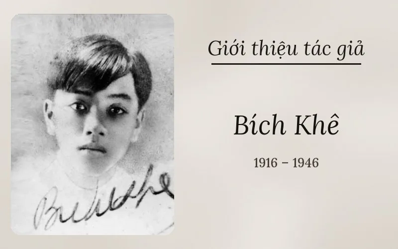 Tác giả Bích Khê