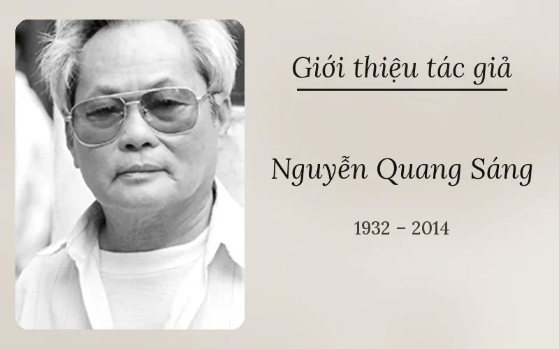 Tác giả Nguyễn Quang Sáng