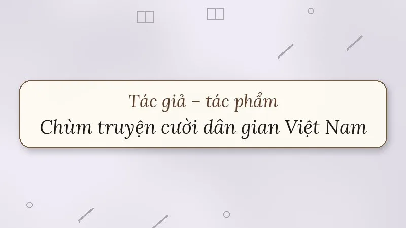 chùm truyện cười dân gian việt nam
