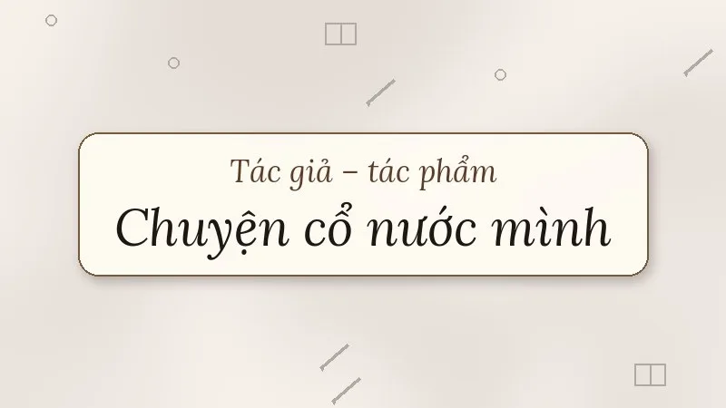 chuyện cổ nước mình lâm thị mỹ dạ