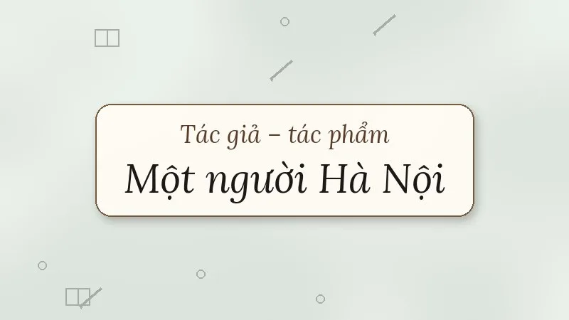 một người hà nội nguyễn khải