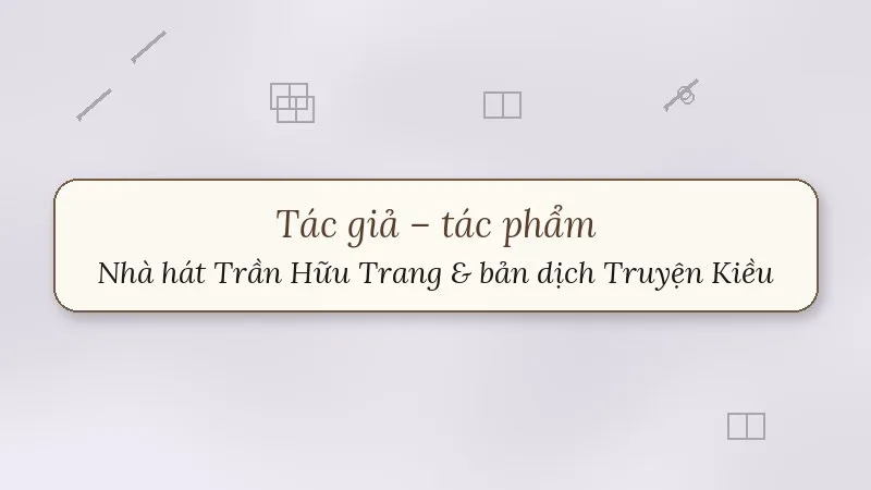 nhà hát cải lương trần hữu trang khánh thành phòng truyền thống