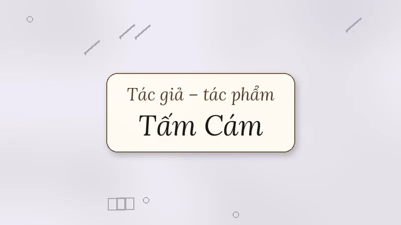 tác phẩm tấm cám