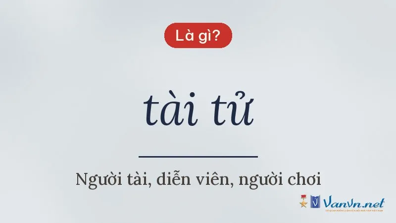 tài tử là gì