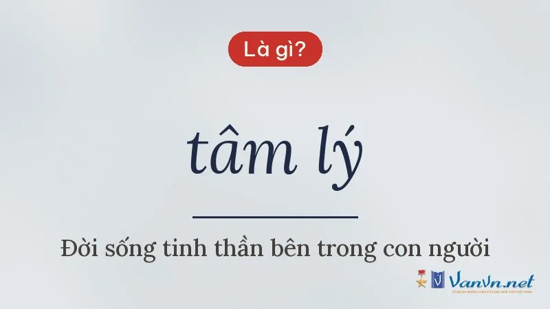 tâm lý là gì