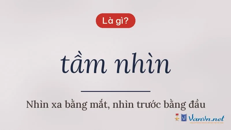 tầm nhìn là gì