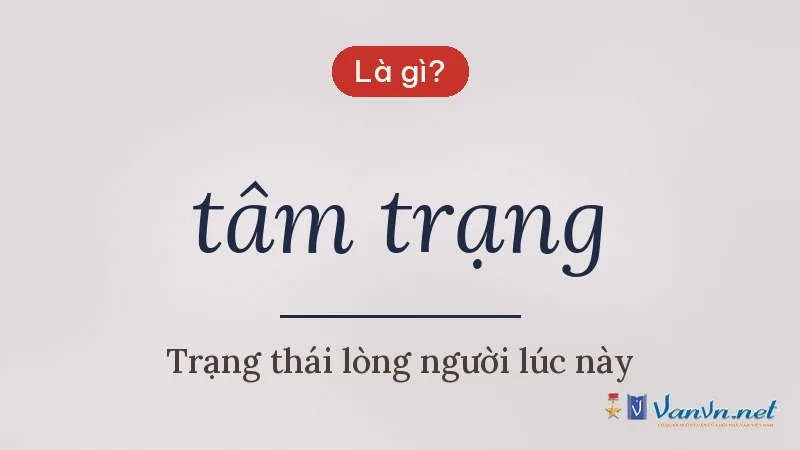 tâm trạng là gì