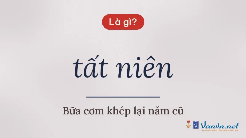 tất niên là gì