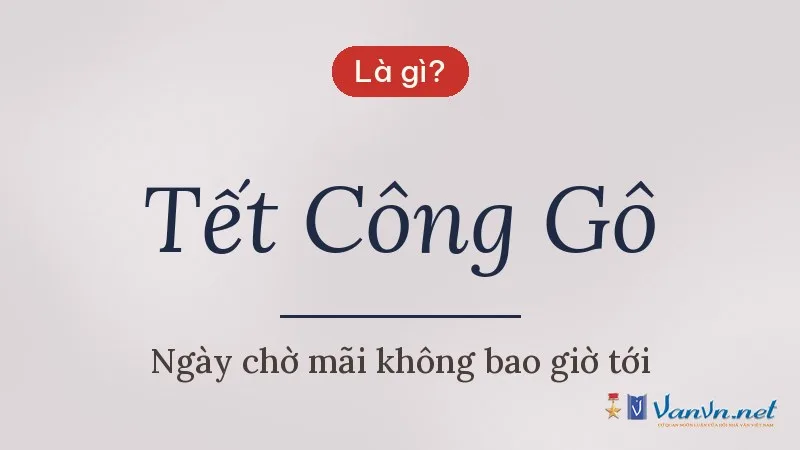 Tết Công Gô là gì