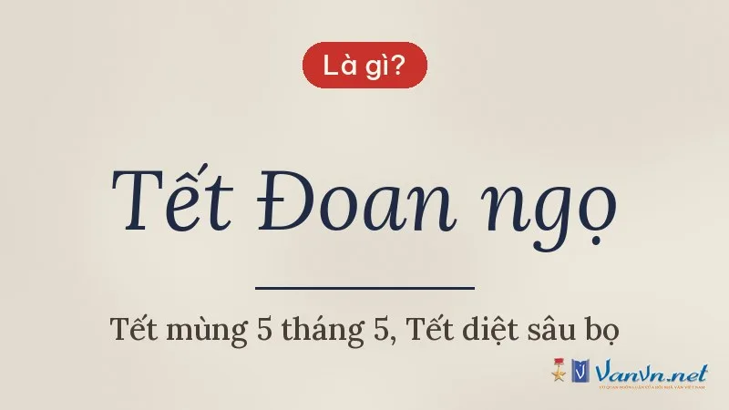 Tết Đoan ngọ là gì