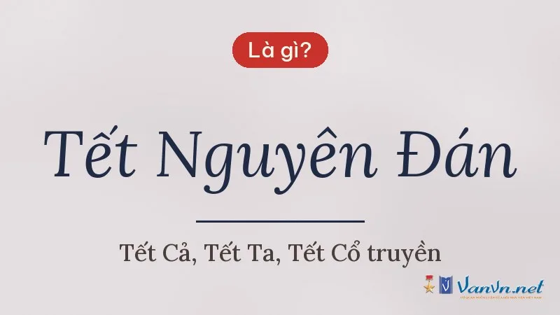 Tết Nguyên Đán là gì