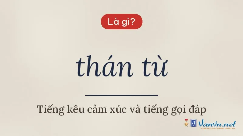 thán từ là gì