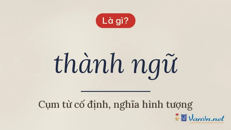 thành ngữ là gì