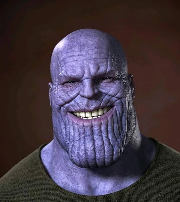 meme thanos face