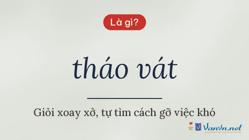 tháo vát là gì