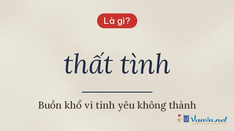 thất tình là gì