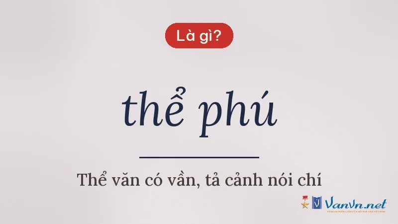 thể phú là gì