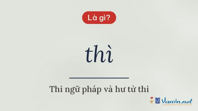 thì là gì