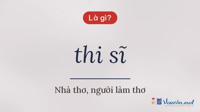 thi sĩ là gì
