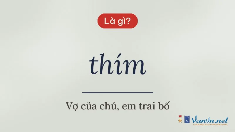 thím là gì