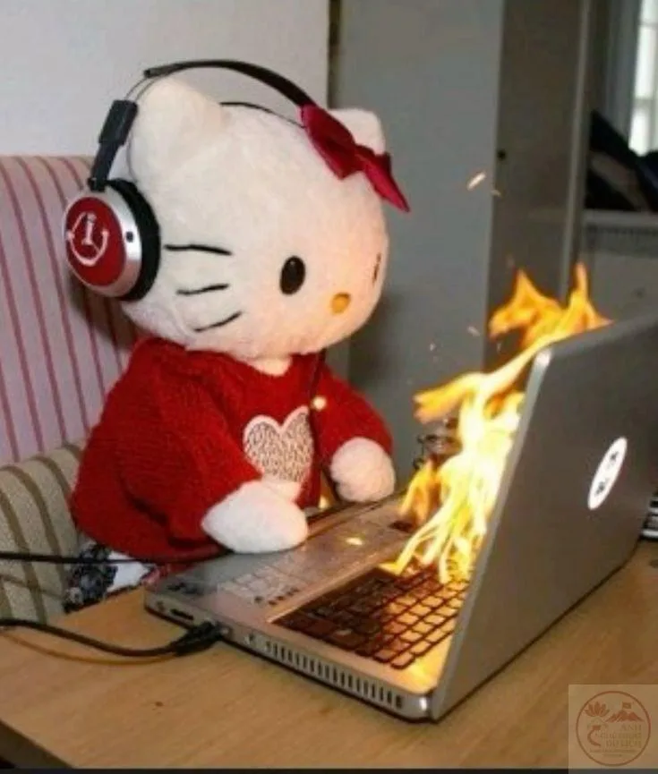 this is fine meme