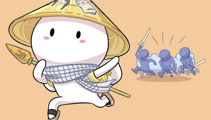thỏ 7 màu meme Liên Quân