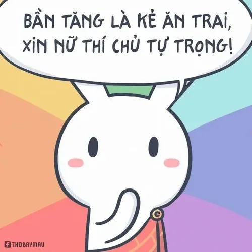 ảnh thỏ 7 màu làm nhang hồ