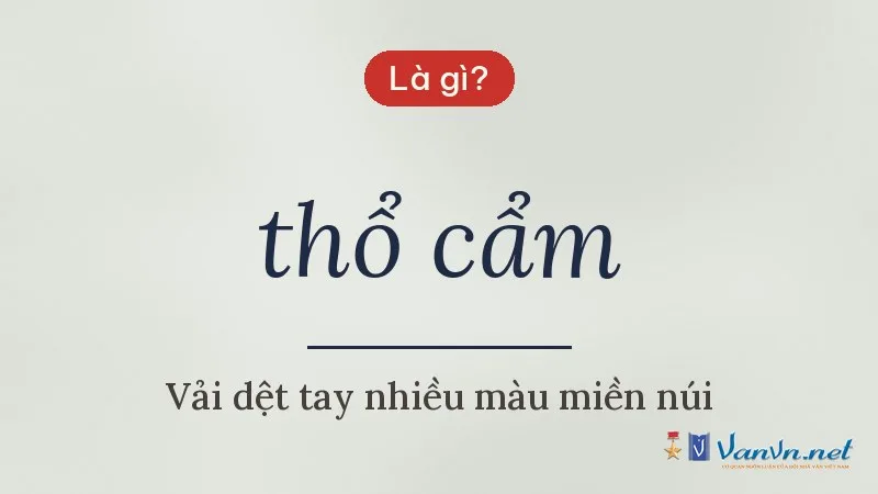 thổ cẩm là gì