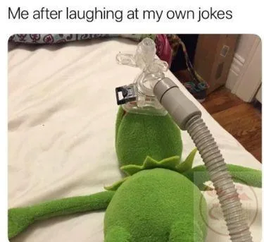 thở oxy meme