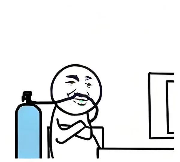 thở oxy meme