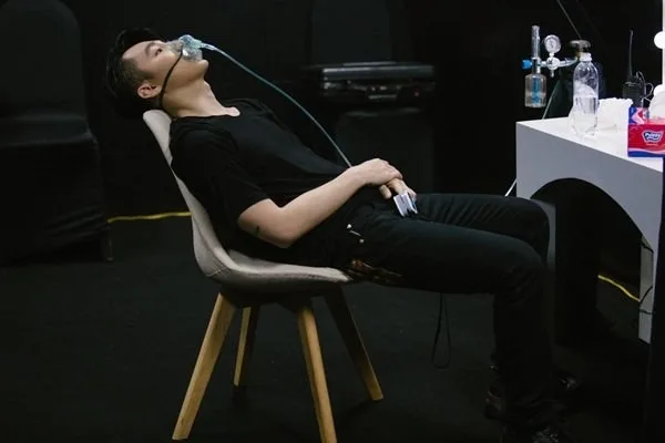 thở oxy meme