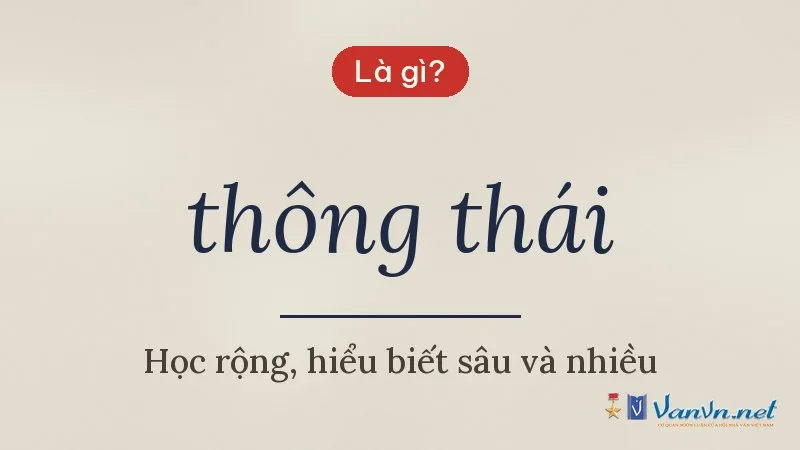 thông thái là gì