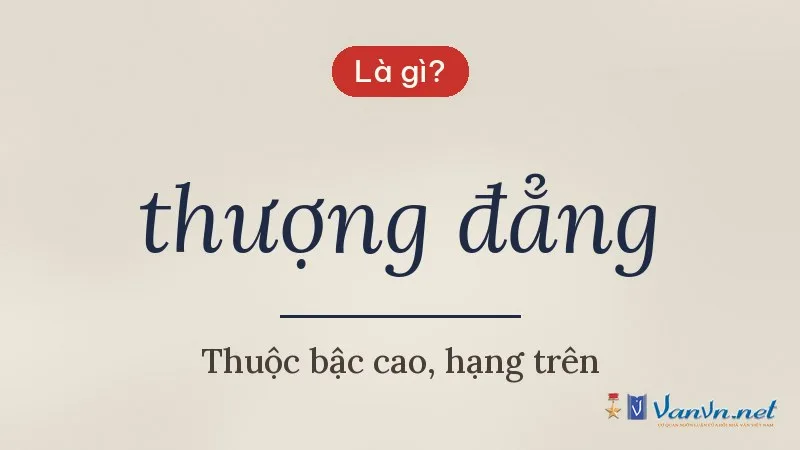 thượng đẳng là gì