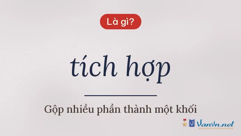 tích hợp là gì