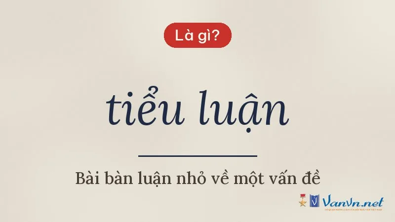 tiểu luận là gì